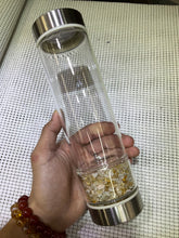 Load image into Gallery viewer, Crystal Infused Water Bottle - Stainless Steel
