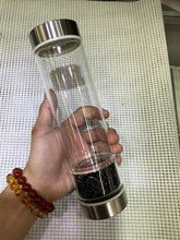 Load image into Gallery viewer, Crystal Infused Water Bottle - Stainless Steel
