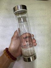 Load image into Gallery viewer, Crystal Infused Water Bottle - Stainless Steel
