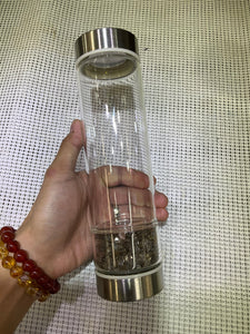 Crystal Infused Water Bottle - Stainless Steel