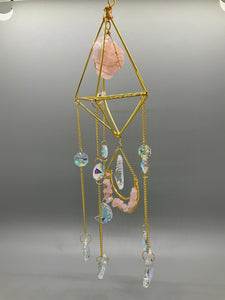 Sun Catcher - Rose Quartz