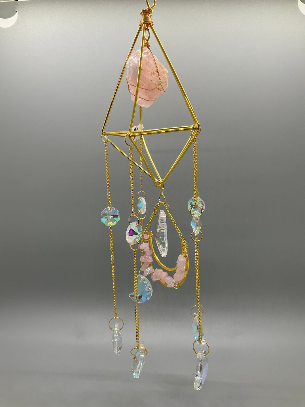 Sun Catcher - Rose Quartz