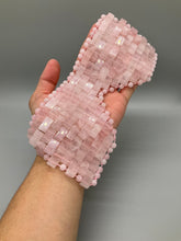 Load image into Gallery viewer, Crystal Eye Mask - Rose Quartz
