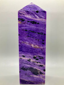 Charoite Obelisk