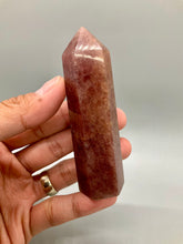 Load image into Gallery viewer, Strawberry Quartz Point

