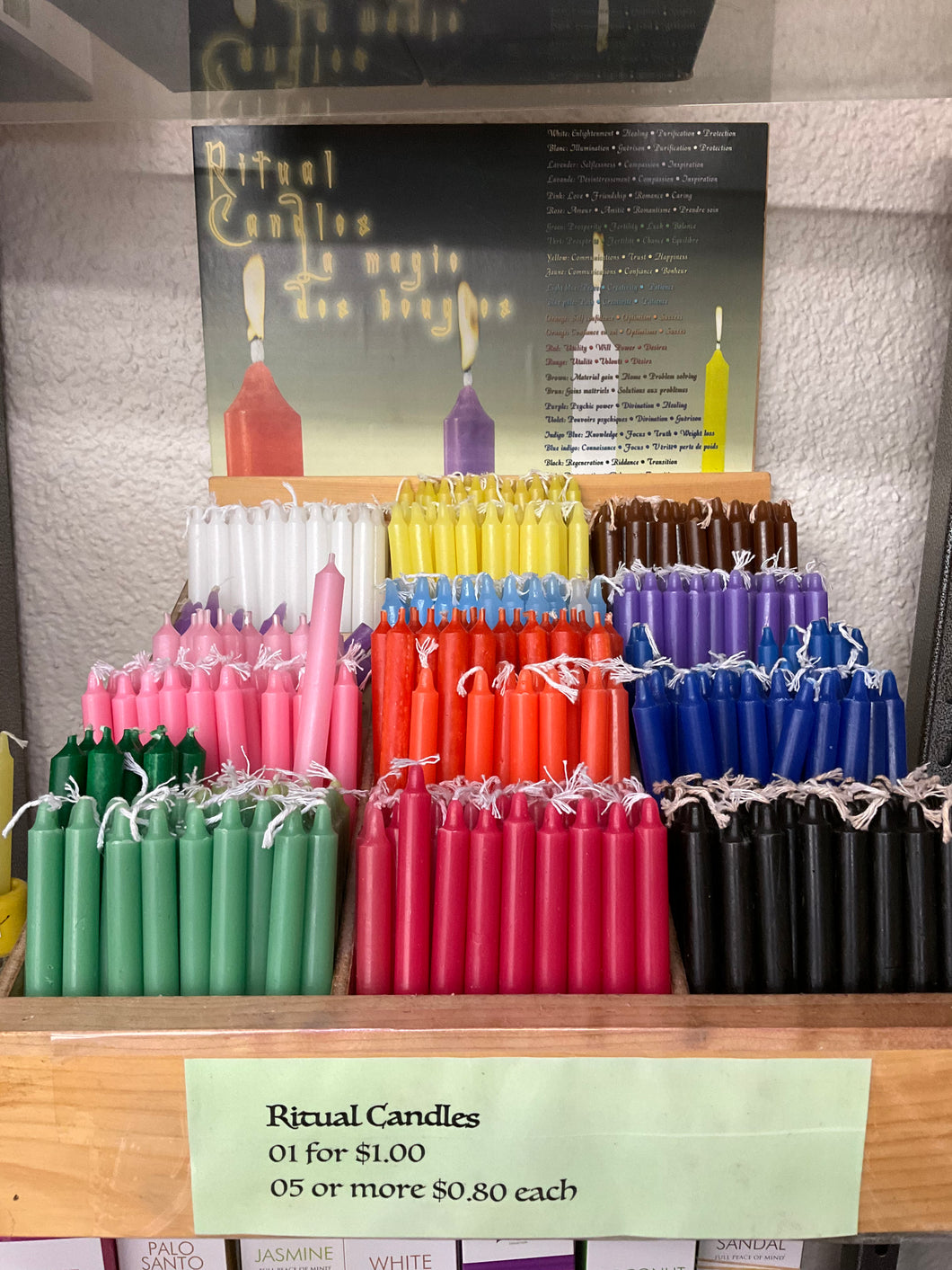Chime Ritual Candles (5 Sticks)