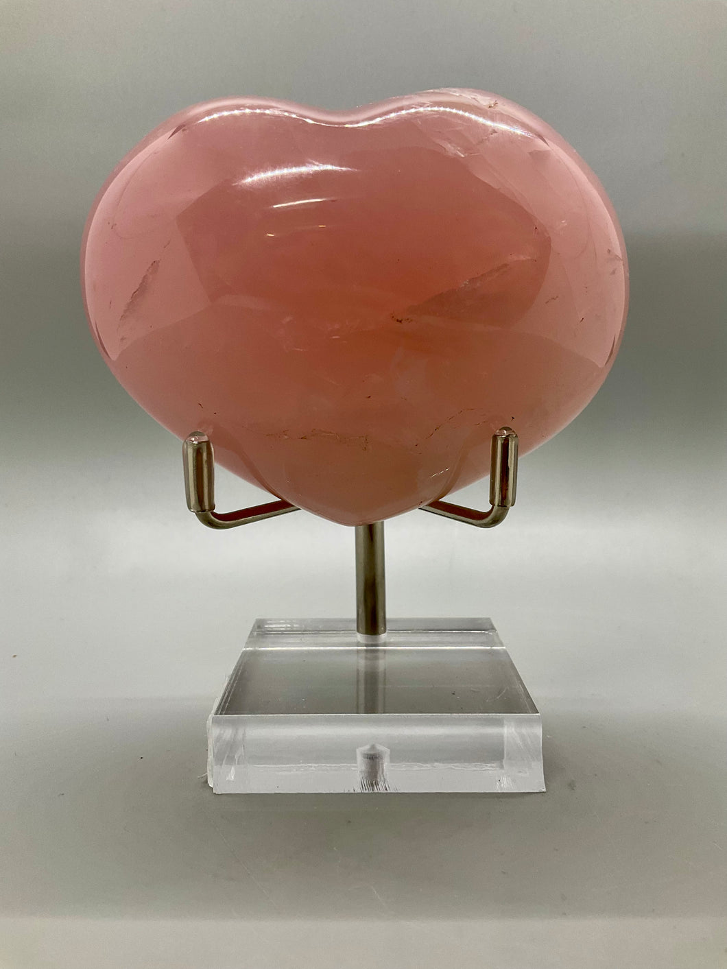 Rose Quartz Heart