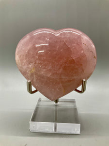 Rose Quartz Heart