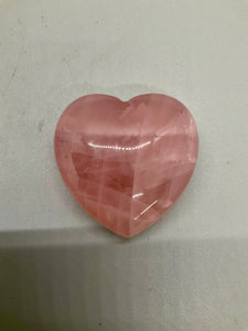 Rose Quartz Heart