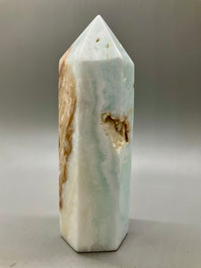 Caribbean Blue Calcite Point