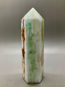 Caribbean Blue Calcite Point