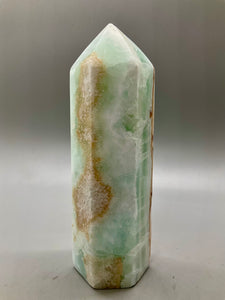 Caribbean Blue Calcite Point