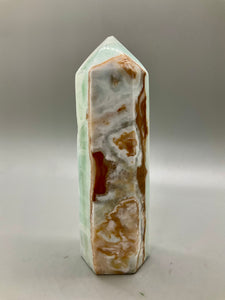 Caribbean Blue Calcite Point