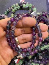 Load image into Gallery viewer, Rainbow Fluorite Bracelet (8 mm)

