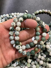 Load image into Gallery viewer, Tree Agate Bracelet (8 mm)
