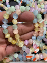 Load image into Gallery viewer, Selenite Bracelet (8 mm Multicoloured)(Dyed Stone)
