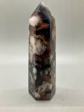 Load image into Gallery viewer, Black Flower Agate Point

