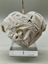 Load image into Gallery viewer, White Lace Agate Heart
