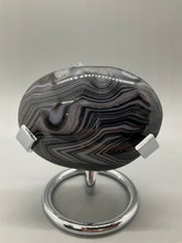 Load image into Gallery viewer, Black Sardonyx Palm Stone
