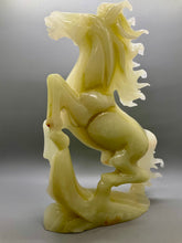 Load image into Gallery viewer, Green Onyx Stallion Carving
