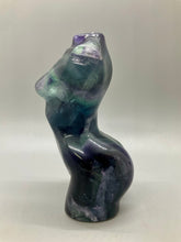 Load image into Gallery viewer, Rainbow Fluorite Goddess Statue
