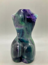 Load image into Gallery viewer, Rainbow Fluorite Goddess Statue
