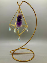 Load image into Gallery viewer, Tabletop SunCatcher (Amethyst)
