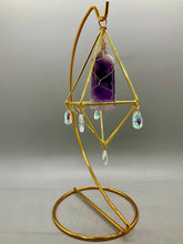 Load image into Gallery viewer, Tabletop SunCatcher (Amethyst)
