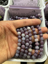 Load image into Gallery viewer, Lepidolite Bracelet (8 mm)
