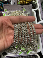 Load image into Gallery viewer, Hematite Bracelet (6 mm)(Coated)
