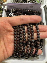 Load image into Gallery viewer, Garnet Bracelet (6 mm)
