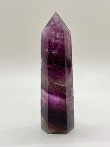 Purple Fluorite Point