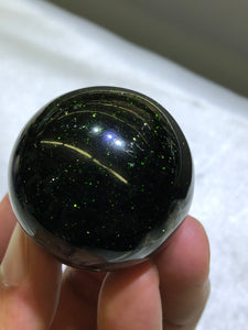 Green Goldstone Sphere
