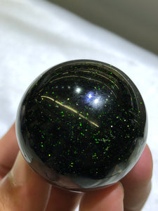 Green Goldstone Sphere
