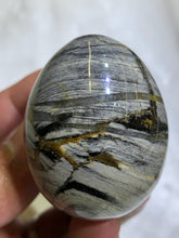 Load image into Gallery viewer, Silver Leaf Jasper Egg
