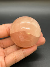 Load image into Gallery viewer, Strawberry Himalayan Calcite Sphere
