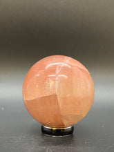 Load image into Gallery viewer, Strawberry Himalayan Calcite Sphere
