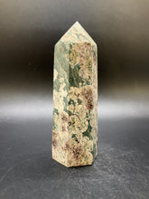 Load image into Gallery viewer, Green Flower Jasper Point
