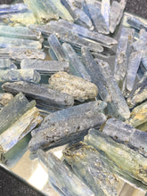 Load image into Gallery viewer, Crystalized Blue Kyanite - 3 Stones
