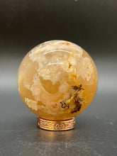 Load image into Gallery viewer, Cherry Blossom Agate Sphere
