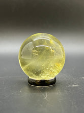Load image into Gallery viewer, Lemon Quartz Sphere
