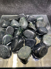 Load image into Gallery viewer, Black Jade Tumbled
