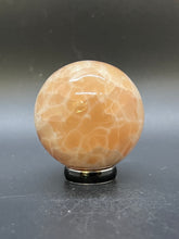 Load image into Gallery viewer, Amber Calcite Sphere
