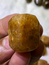 Load image into Gallery viewer, Himalayan Yellow Calcite Tumbled
