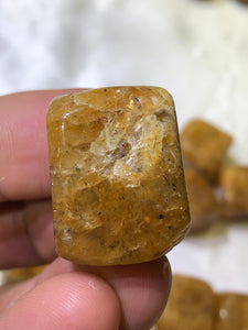 Himalayan Yellow Calcite Tumbled