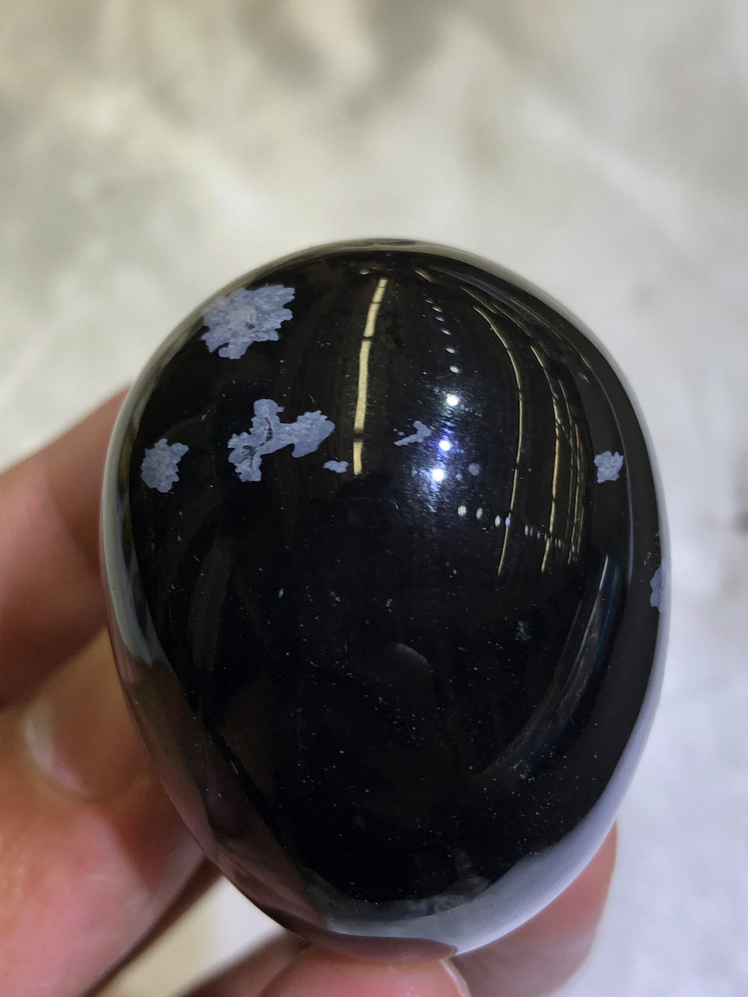 Snowflake Obsidian Eggs