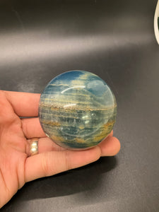 Blue Onyx Sphere