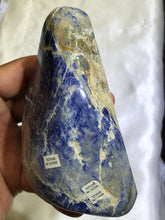 Load image into Gallery viewer, Sodalite Free Form Standing Piece
