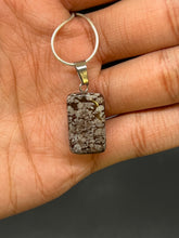 Load image into Gallery viewer, Red Snowflake Obsidian Pendant
