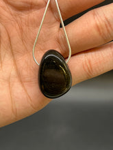 Load image into Gallery viewer, Gold Sheen Obsidian Pendant
